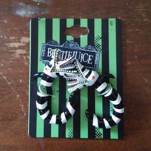 New Beetlejuice Sandworm Earrings